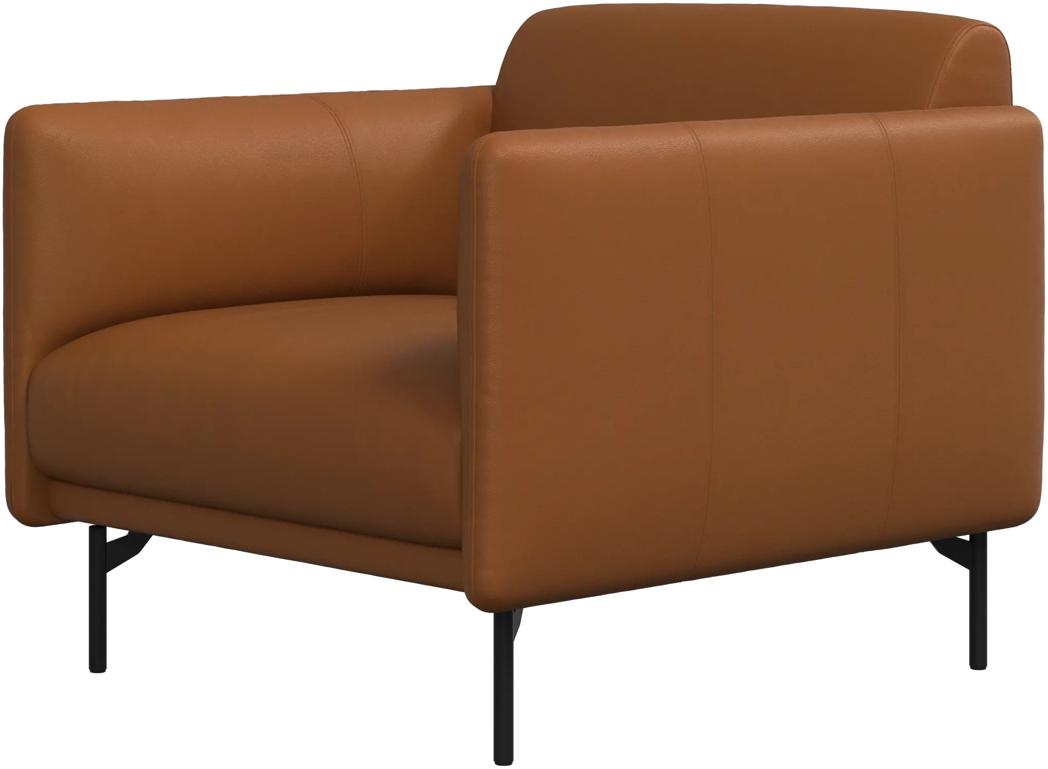 モダンなデザイナーアームチェア - ブラウン | ボーコンセプト